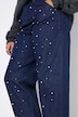 Ballonjeans, wijde ballonpijpen, hoge taille, sierkraaltjes