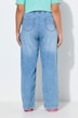 Lichte denim, Wijde pijp, Elastische tailleband
