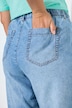 Lichte denim, Wijde pijp, Elastische tailleband