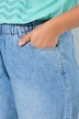 Lichte denim, Wijde pijp, Elastische tailleband