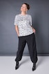 T-Shirt, Silver-Leo, Halbarm