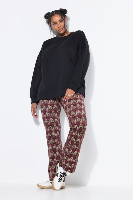 Sweatshirt, Oversize Shape, extra lang, OEKO-TEX