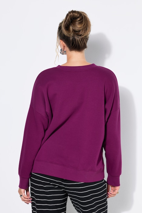 Genser, oversize form, ekstra lang, OEKO-TEX