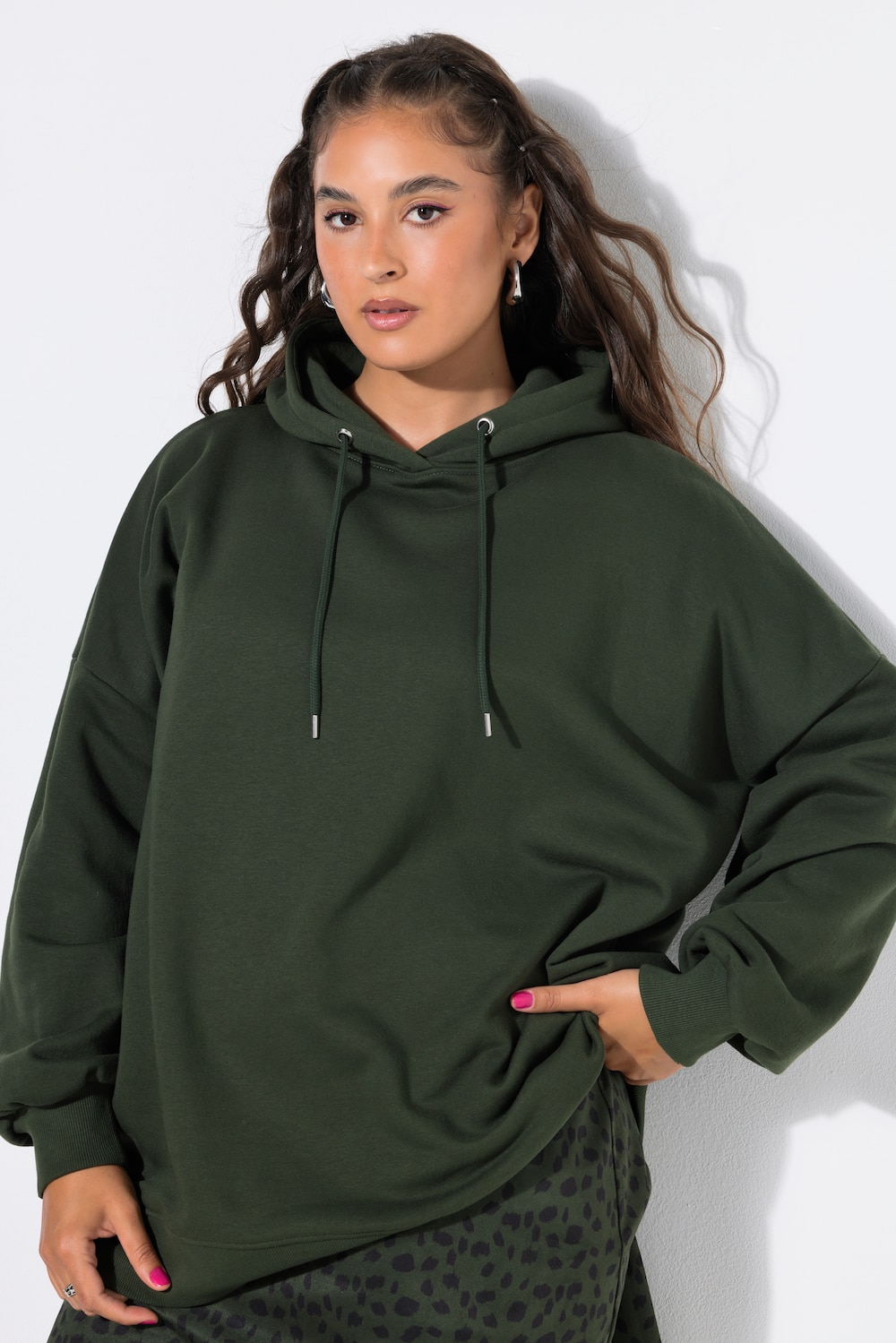 Hoodie, Oversize Shape, Kapuze