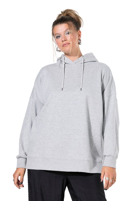Mikina s kapucí, oversize střih