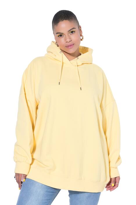 Mikina s kapucí, oversize střih