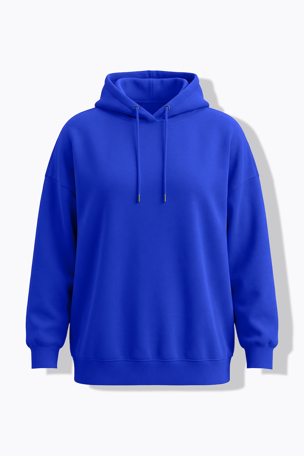 Stora storlekar Hoodie, Dam, blå, storlek: 46/48, Bomull/Polyester, Studio Untold