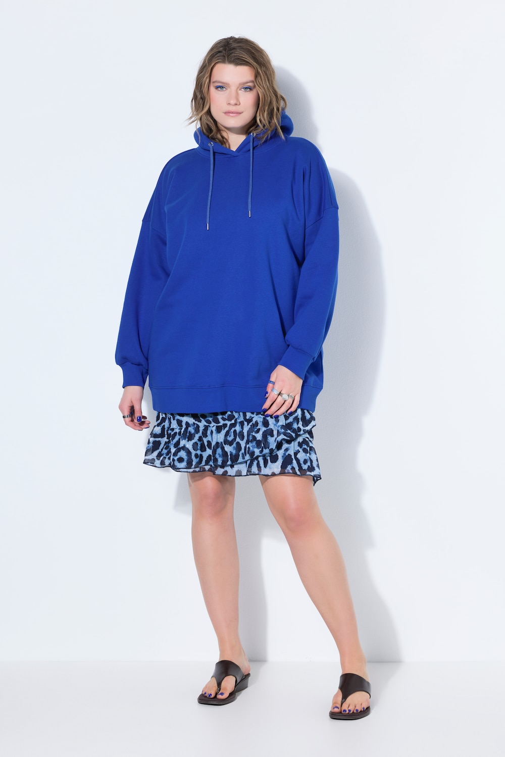 Hoodie, Oversize Shape, Kapuze