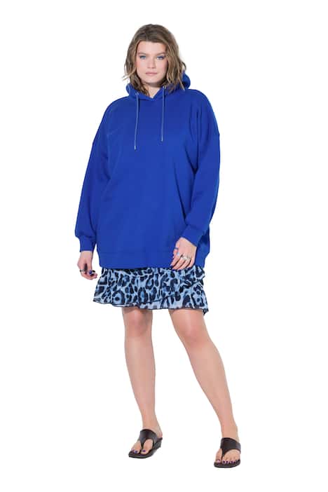 Mikina s kapucí, oversize střih