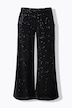 Paillettenbroek, Marlene model, fluweel met pailletten
