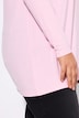 Langarmshirt, A-Linie, Glitzer-Schriftzug