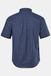 JP1880 ternet skjorte med korte ærmer, buttondown-krave, moderne pasform, op til str. 8XL
