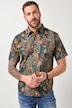 JP1880 overhemd, korte mouwen, bloemenmotief, kentkraag, Modern Fit, tot 8XL
