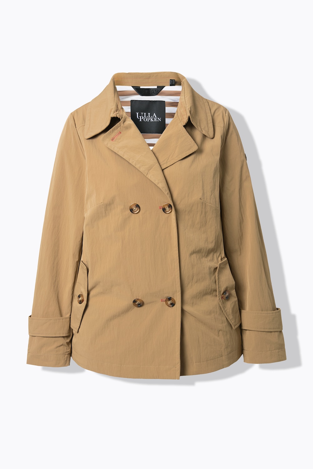 Stora storlekar HYPRAR, Dam, brun, storlek: 62/64, Syntetfibrer/Polyester, Ulla Popken