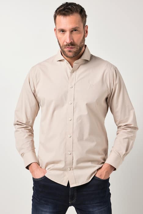 Chemise JP 1880 coupe Modern Fit, manches longues et col requin, collection Business - jusqu'au 8 XL