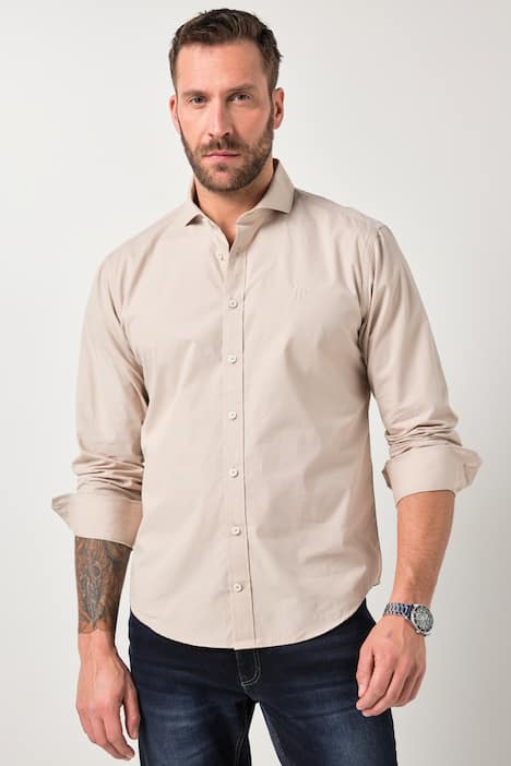 Chemise JP 1880 coupe Modern Fit, manches longues et col requin, collection Business - jusqu'au 8 XL