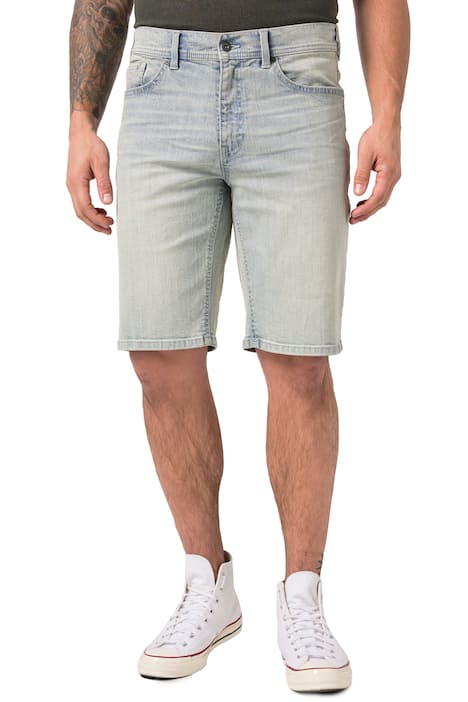 Džínové bermudy JP1880, FLEXNAMIC®, kolekce denim, vintage vzhled, 5 kapes, do velikosti 72