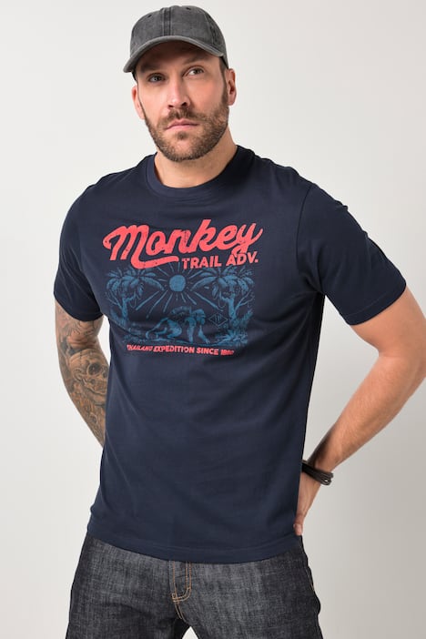 JP1880 T-shirt, korte mouwen, print, tot 8XL