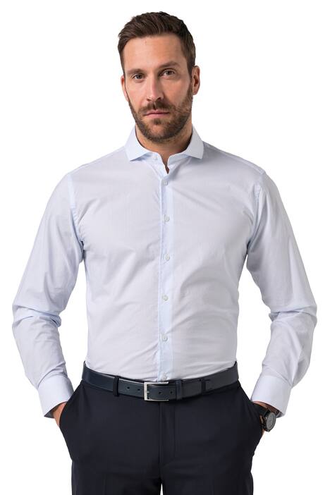 Business košile JP1880, business, dlouhé rukávy, žraločí límeček, Modern střih, do 8XL