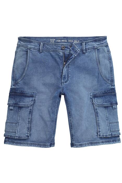 Cargo džínové bermudy JP1880, FLEXNAMIC®, kolekce denim, Regular střih, do velikosti 72
