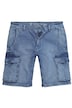 Cargo džínové bermudy JP1880, FLEXNAMIC®, kolekce denim, Regular střih, do velikosti 72