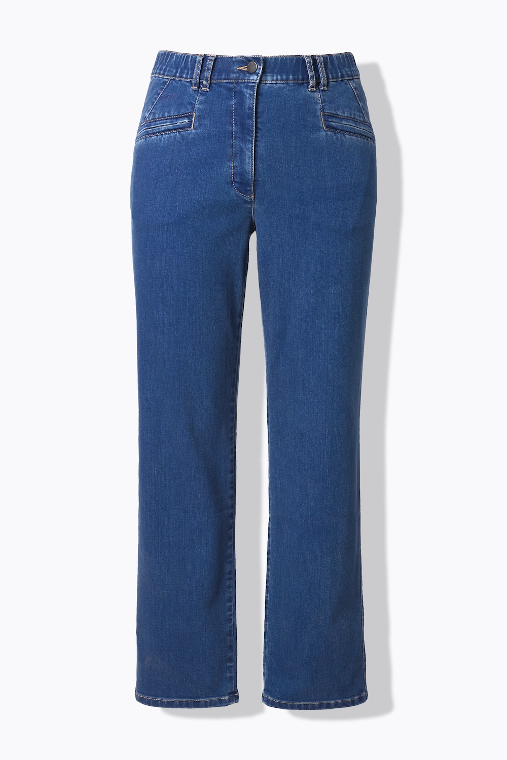 Stora storlekar Jeans Mony, Dam, blå, storlek: 54, Bomull/Syntetfibrer/Polyester, Ulla Popken