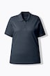 Poloshirt, langere knoopsluiting, polokraag, korte mouwen