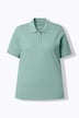 Poloshirt, langere knoopsluiting, polokraag, korte mouwen