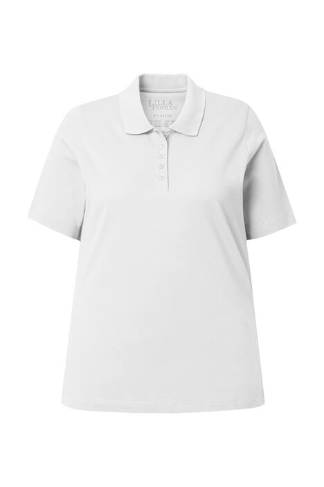 Polokošile, delší knoflíková léga, polo límeček, krátké rukávy