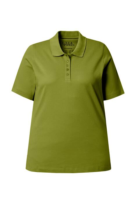 Polokošile, delší knoflíková léga, polo límeček, krátké rukávy