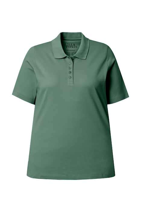 Polokošile, delší knoflíková léga, polo límeček, krátké rukávy