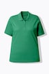 Poloshirt, langere knoopsluiting, polokraag, korte mouwen