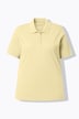 Poloshirt, langere knoopsluiting, polokraag, korte mouwen