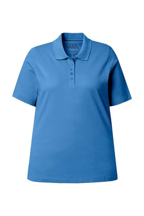 Polokošile, delší knoflíková léga, polo límeček, krátké rukávy