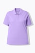 Poloshirt, langere knoopsluiting, polokraag, korte mouwen