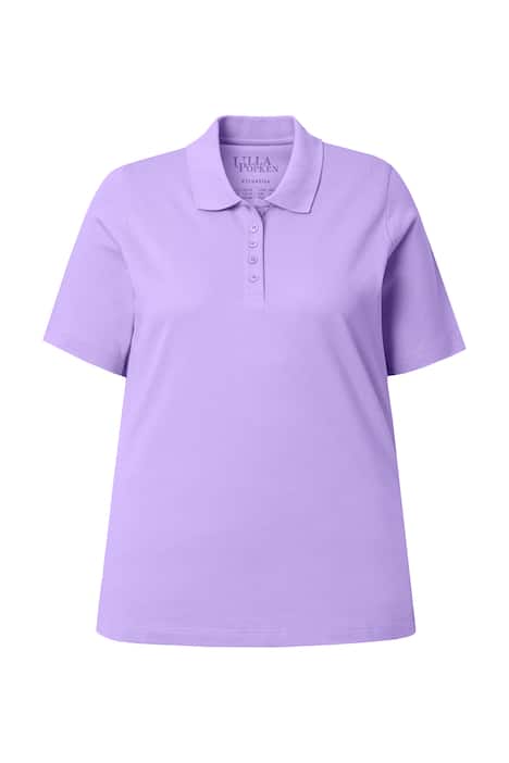 Polokošile, delší knoflíková léga, polo límeček, krátké rukávy