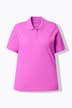 Poloshirt, langere knoopsluiting, polokraag, korte mouwen