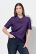 Poloshirt, langere knoopsluiting, polokraag, korte mouwen
