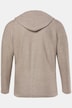JP1880 Cardigan, hætte, lynlås, op til 7XL