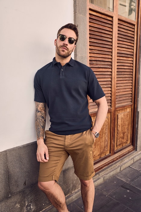 Lightweight-Chinobermuda, FLEXNAMIC®, Regular Fit, 5-Pocket, bis Gr. 72