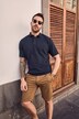 Lightweight-Chinobermuda, FLEXNAMIC®, Regular Fit, 5-Pocket, bis Gr. 72