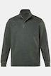 JP1880 Troyer, Sweat mit Struktur, Zippkragen, bis 8 XL