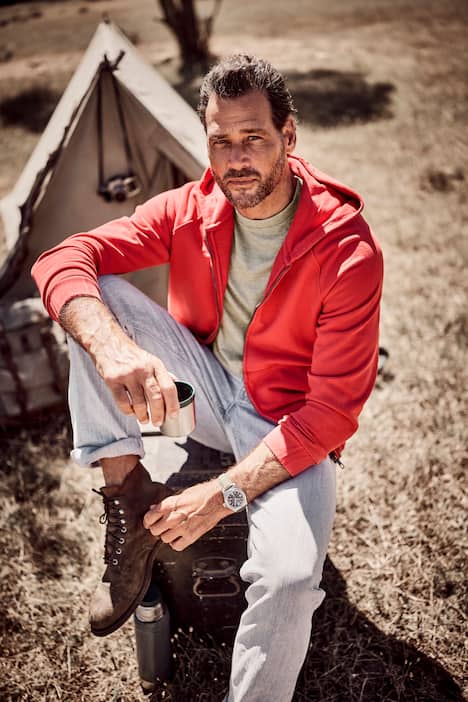 JP1880 Sweatjacke, Kapuze, Vintage Look, Zipper, Kängurutasche, bis 8 XL