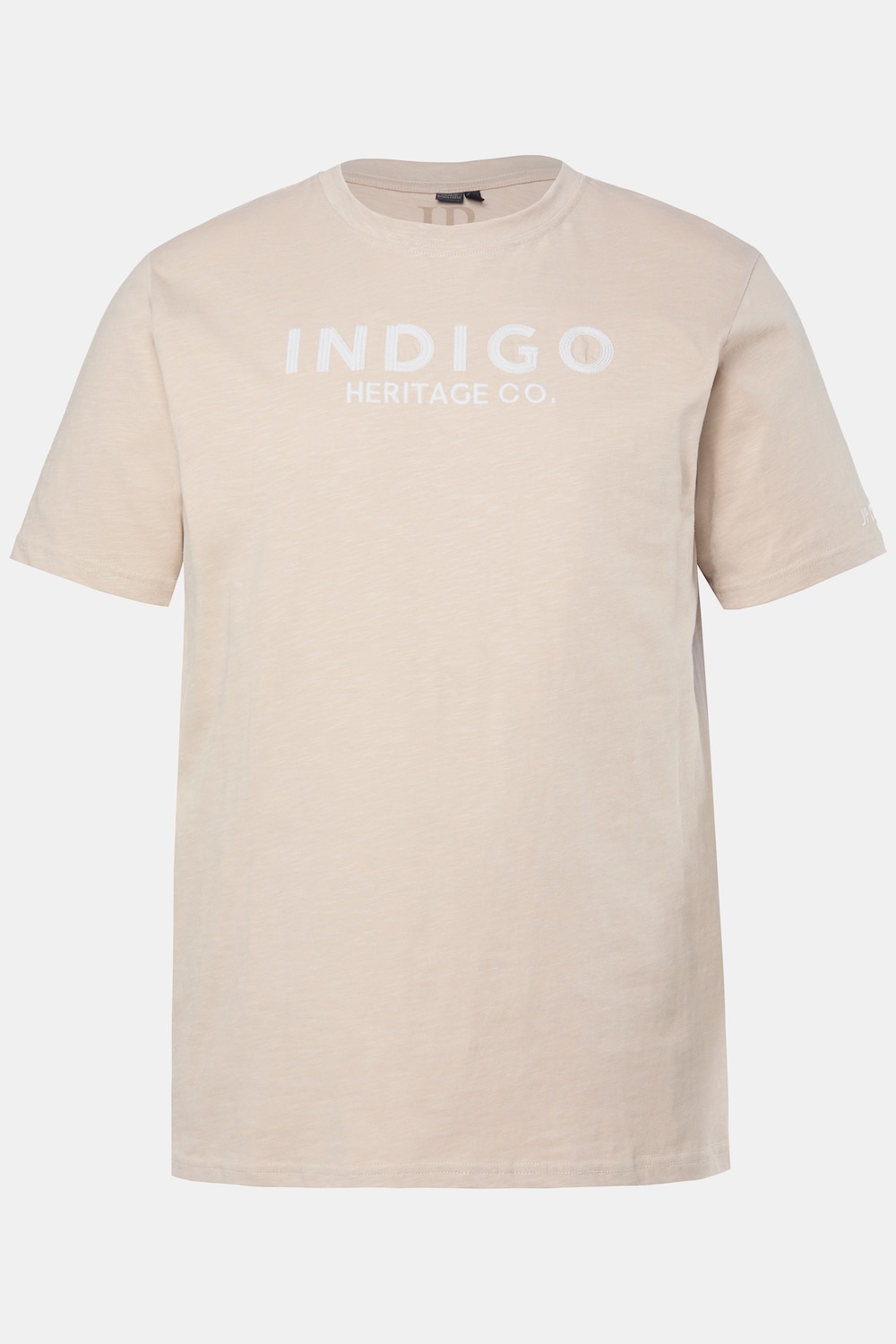 JP1880, T-shirt, korte mouwen, borduursel op de borst, tot 8XL