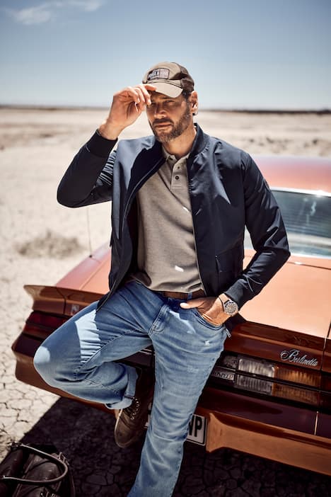 Blouson JP 1880 léger et polyvalent, col Teddy et poches à double entrée - jusqu'au 8 XL