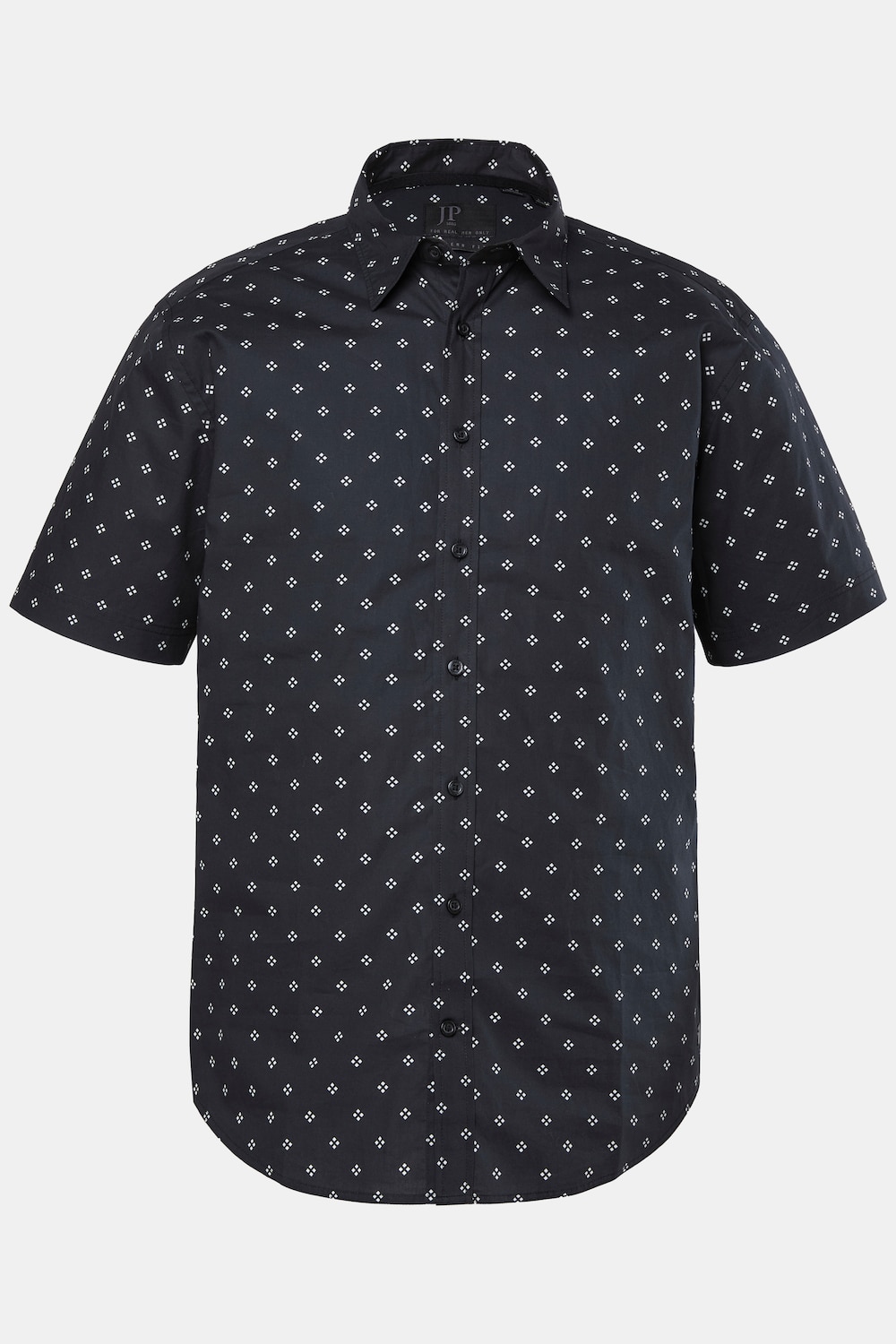 Hemd, Halbarm, Kentkragen, Alloverdruck, Modern Fit, bis 8 XL