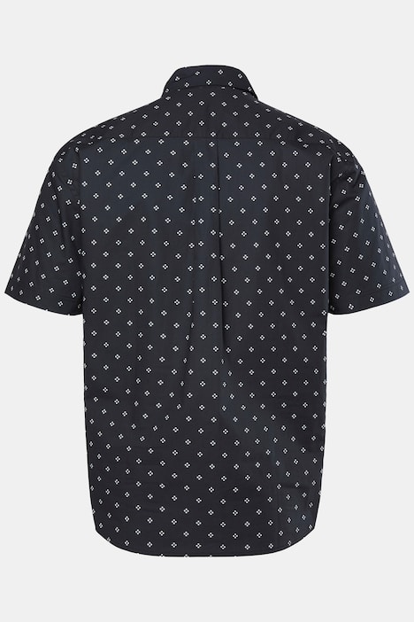 Hemd, Halbarm, Kentkragen, Alloverdruck, Modern Fit, bis 8 XL