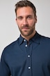 Jersey-Hemd, Halbarm, verdeckter Buttondown-Kragen, Alloverdruck, Modern Fit, bis 8 XL