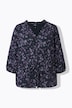 Floral Print Muslin Blouse#