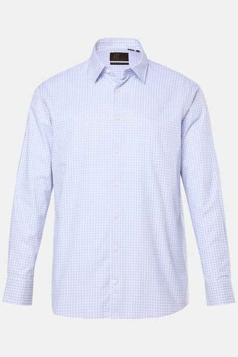 JP1880 Business-Karohemd, Business, Langarm, Kentkragen, Comfort Fit, bis 8 XL
